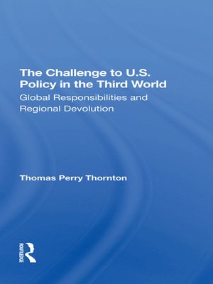cover image of The Challenge to U.S. Policy In the Third World